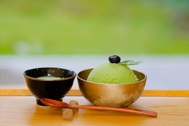 Matcha desserts